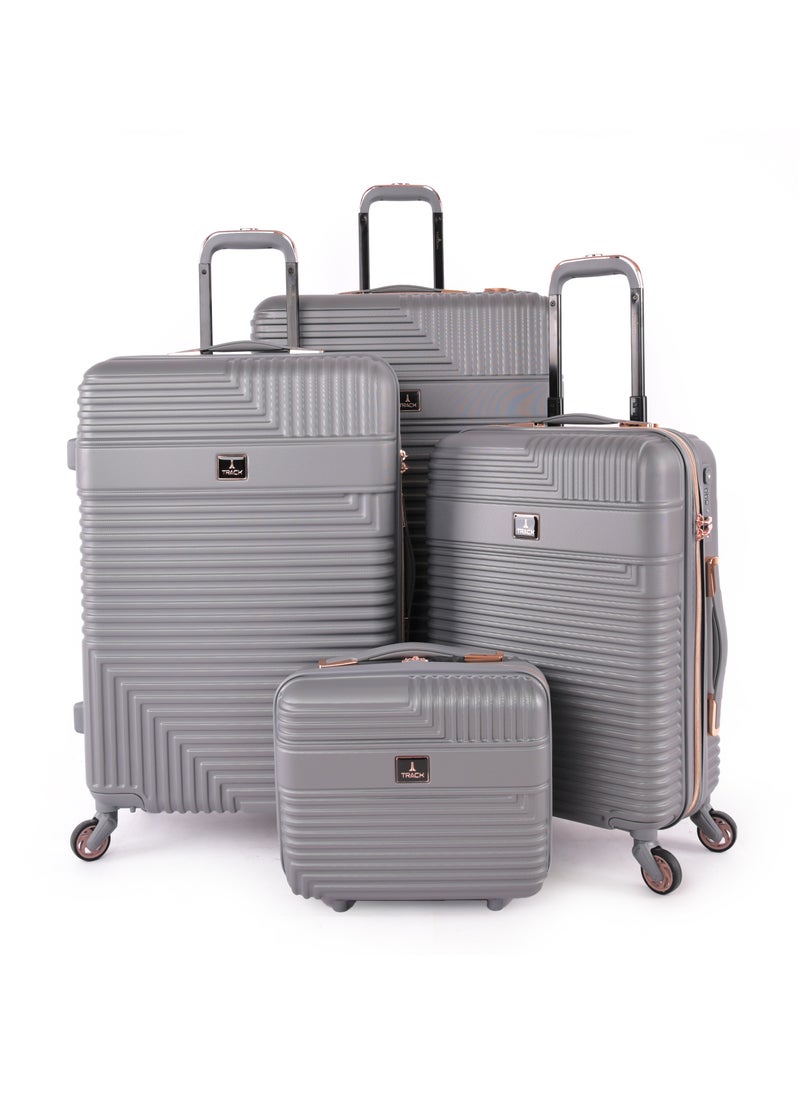 Track - Hardside 4 Piece Luggage Trolley Set - Image 1