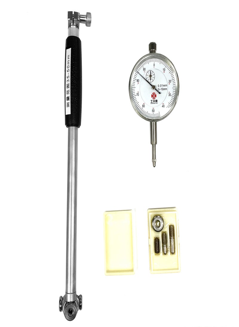 Dial Bore Gauge 35-50mm 0.01mm Hole Scale Indicator Precision Cylinder Engine Measurement Tool Tester - Image 3