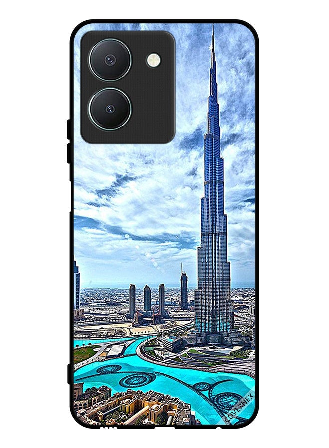 Covernex Protective Case Cover For Vivo Y36 5G Burj Khalifa Tower Touching Clouds - Image 1