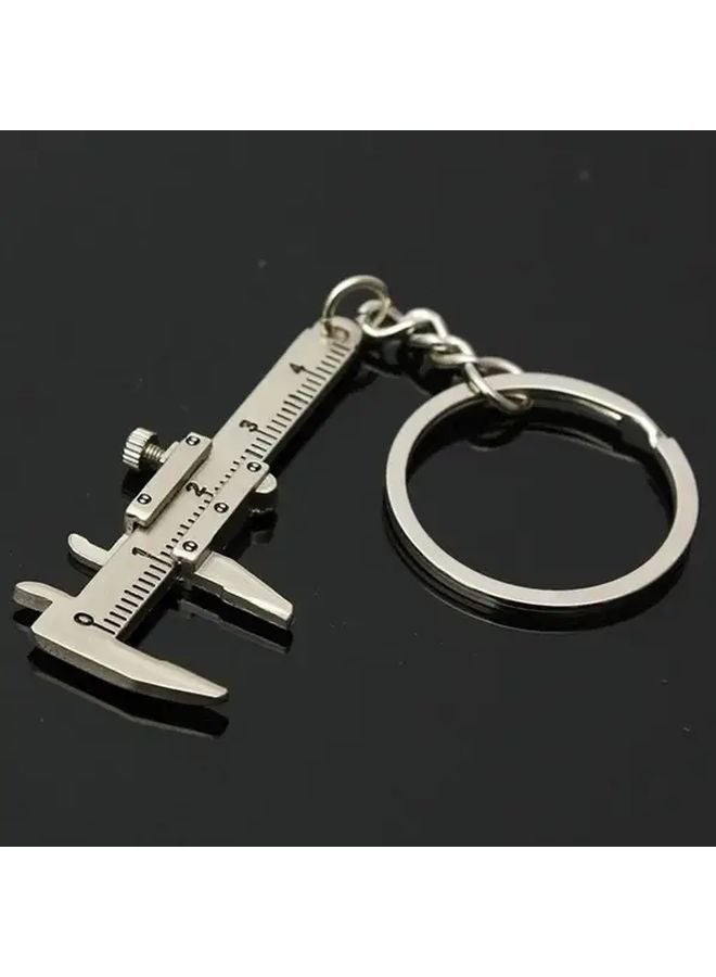 5pcs Mini Vernier Caliper Keychain 0 40mm Precision Metal Measuring Tool - Image 3