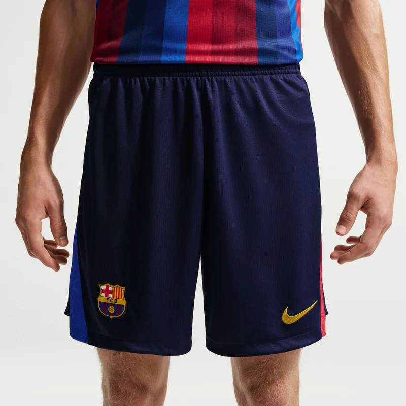 Nike Blue Men's FC Barelona 26/27 Home Replica Football Shorts for Men | Best Price UAE