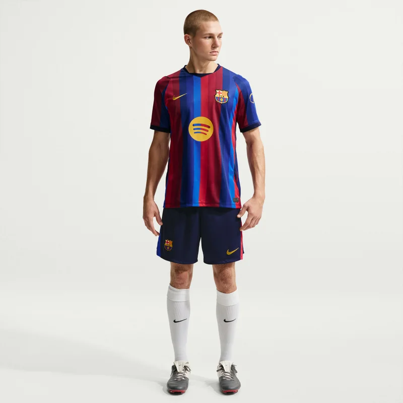 Men's FC Barelona 26/27 Home Replica Football Shorts