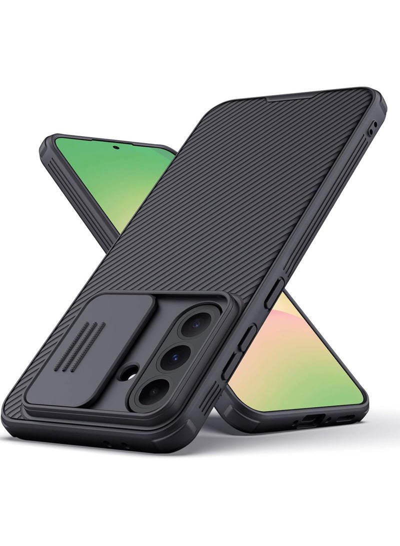 Nillkin For Samsung Galaxy A56 Case, Camera Lens Protection Slide Cover, TPU+PC Shockproof Bumper Back Cover, Anti-Fingerprint Mobile Phone Case, Slim Fit Protective Casing - Image 1