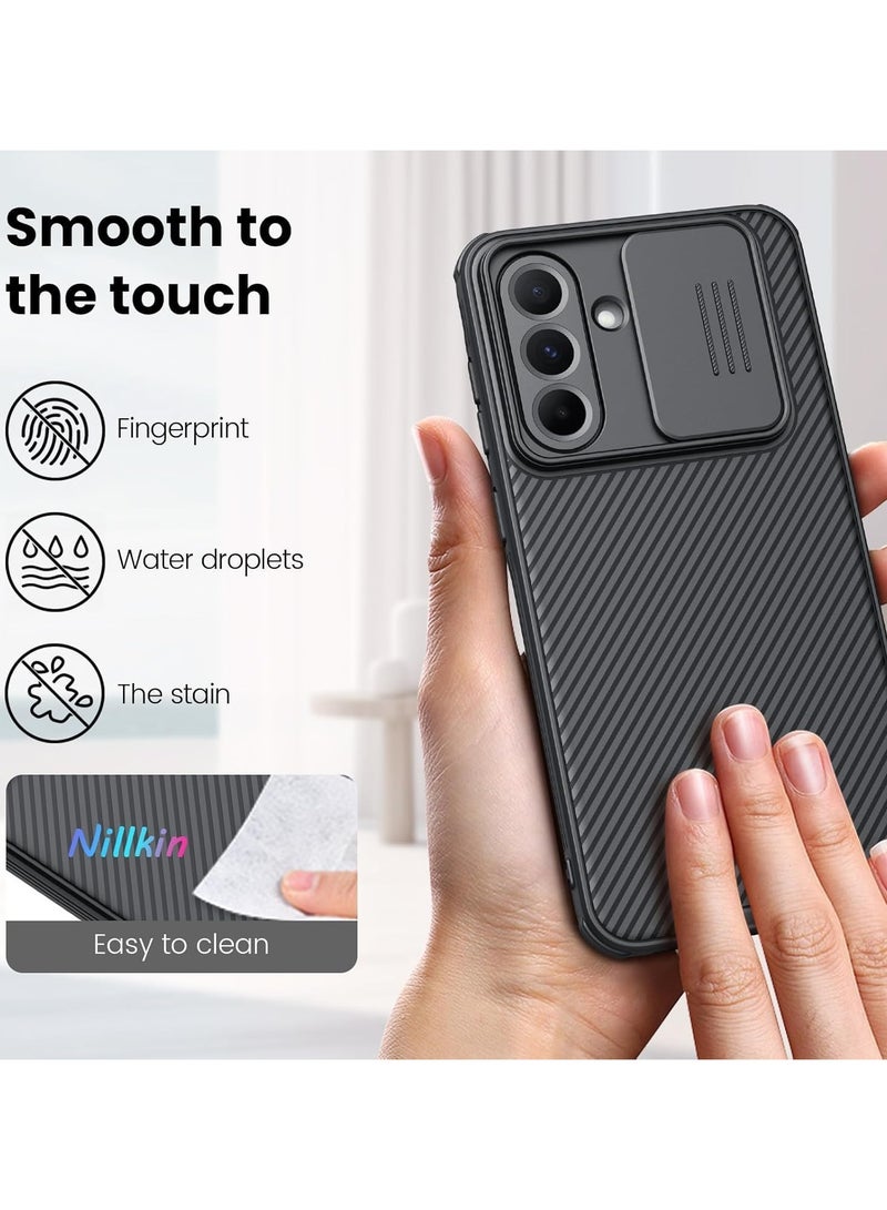Nillkin For Samsung Galaxy A56 Case, Camera Lens Protection Slide Cover, TPU+PC Shockproof Bumper Back Cover, Anti-Fingerprint Mobile Phone Case, Slim Fit Protective Casing - Image 5
