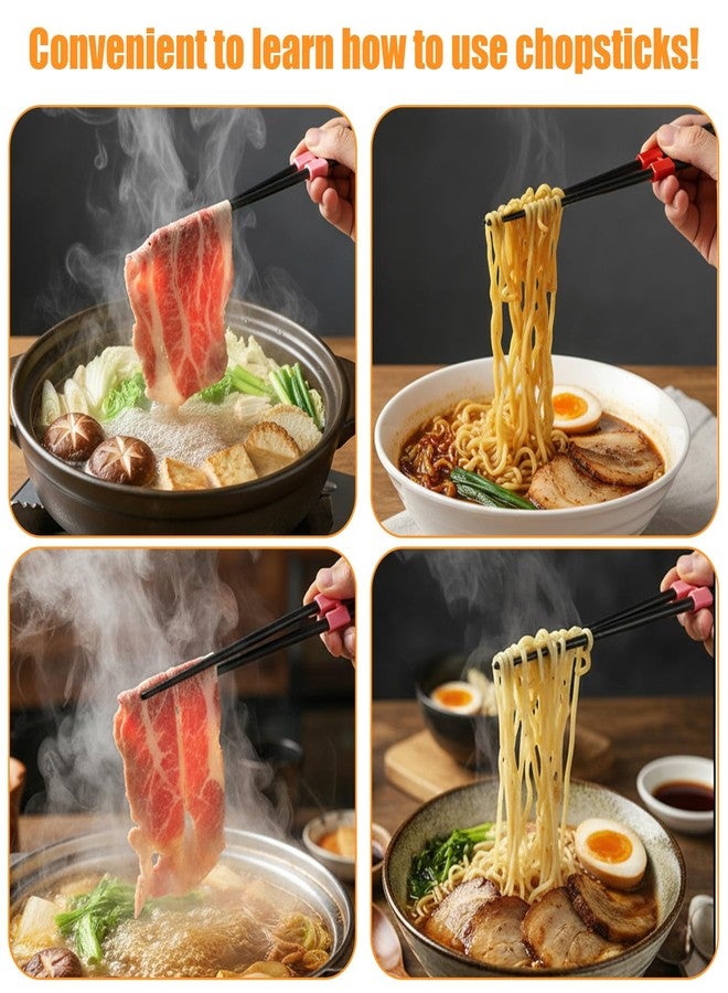 KFHENSOMR 5Pcs Training Chopsticks for Adults 5Pcs Chopstick Trainer(10Pcs) - Image 5