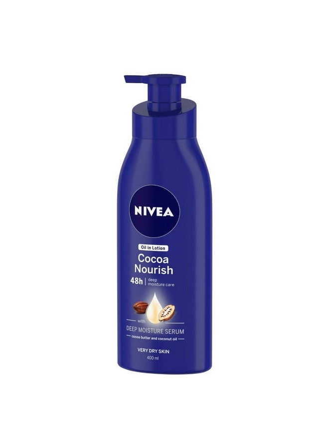 Nivea Cocoa Nourish Deep Moisture Serum (400 Ml) Pack Of 2Each - Image 5