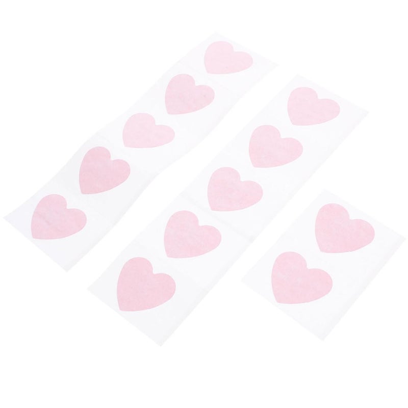 30 Heart Shaped Wound Bandages Red Flexible First Aid Patches For Sensitive Skin - Image 2