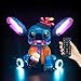 Hilighting Upgraded Led Light Kit Compatible with Lego 43249 Stitch Toy Building Set Remote Control Version Compatible with Lego 43249 Model Not Included - Image 2
