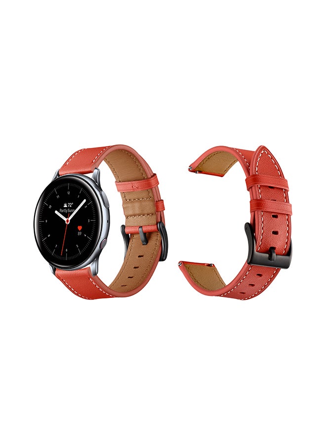 Perfii Replacement Band For Samsung Galaxy Active/Active2 Red - Image 1