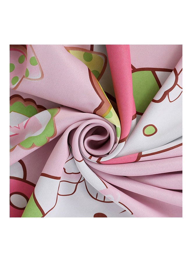 NIBEMINENT Bedroom Curtain Cartoon Hello Kitty Animal Printed Shade Curtains For Children Room multicolor 35*35*35cm - Image 4