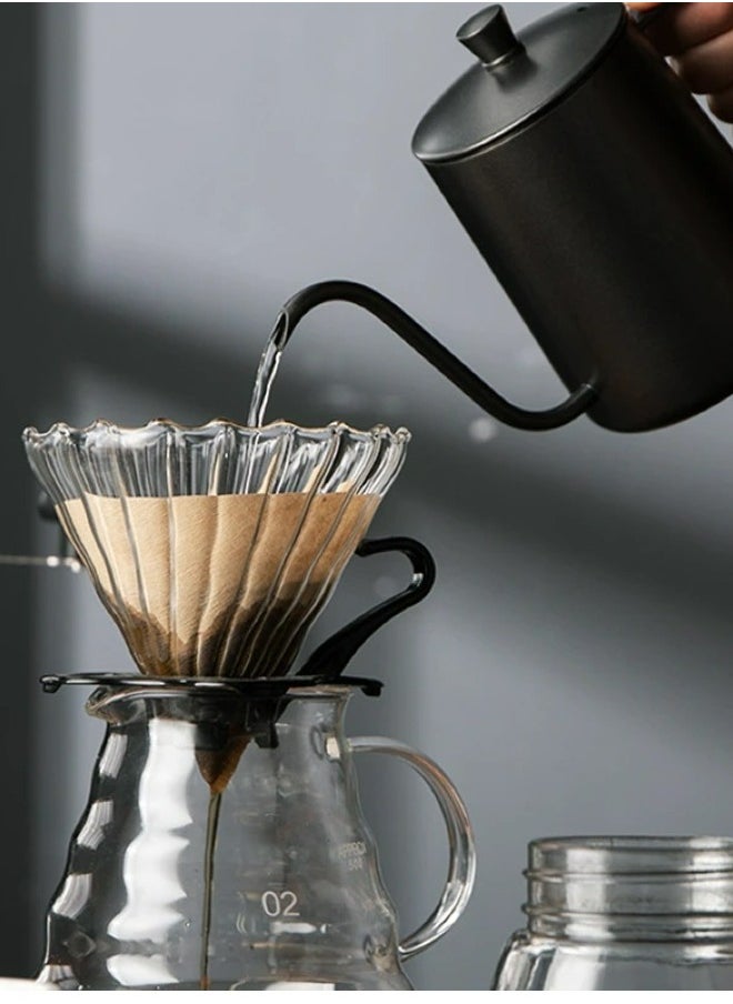 Fordeal - V60 Set coffee set 10 Piece High Quality Coffee Set Coffee Grinder Coffee Maker With Case - Image 1