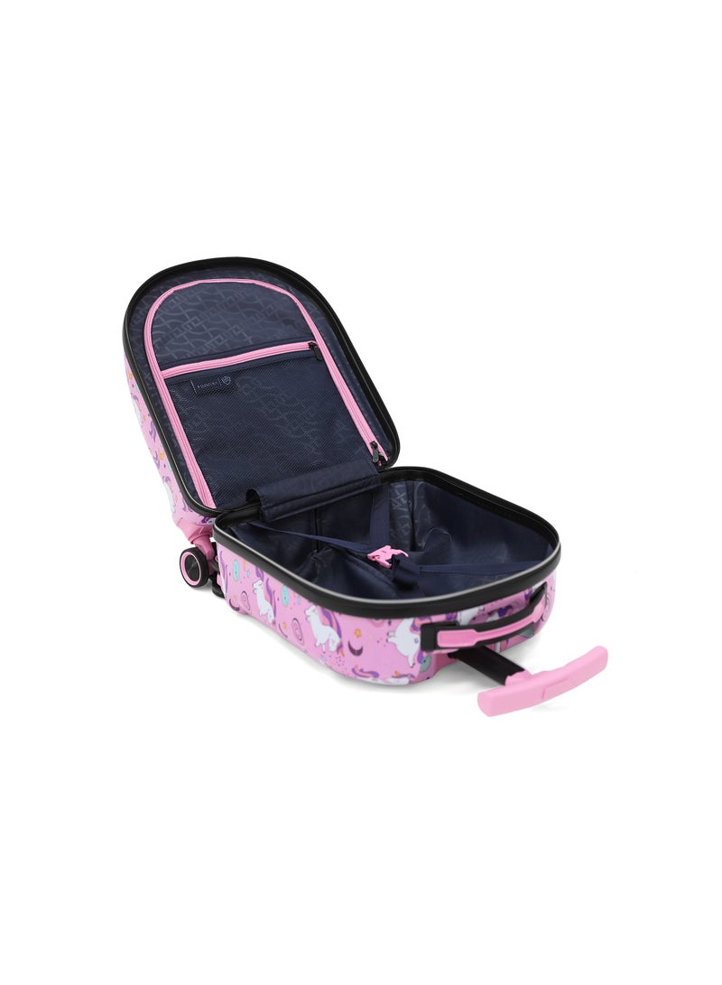 VERAGE Travel Rolling Bag For Kids And Toddlers ,Pink(15-inch) - Image 3