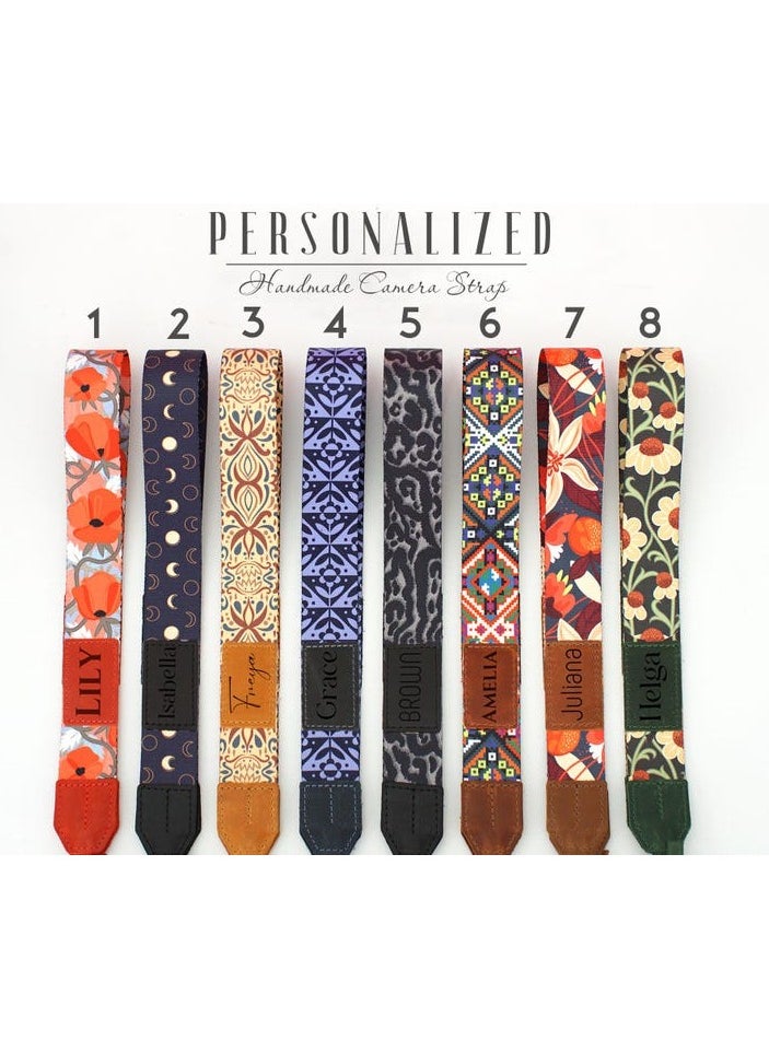 LENSGO - Design Camera Strap - Universal - Colorful Design - DSLR - Image 1