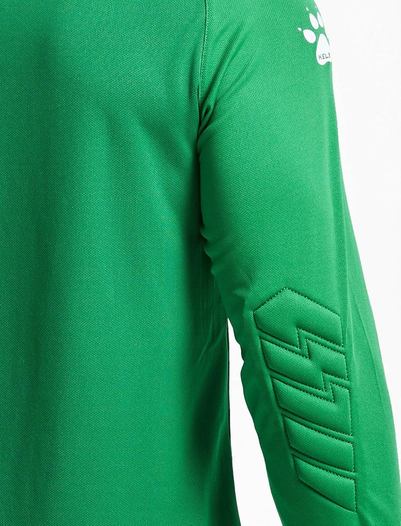 KELME قمصان حراس مرمى كرة القدم للرجال، طقم حارس مرمى مبطن، قميص وسروال حارس مرمى للشباب مع جوارب خضراء كبيرة - Image 2