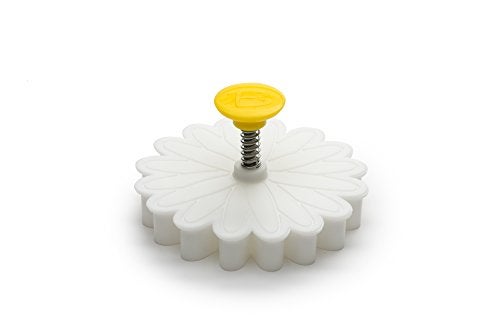 Bakelicious Daisy Plunger Cutter, White , 2.25 x 3.5 x 3.5 inches - Image 5