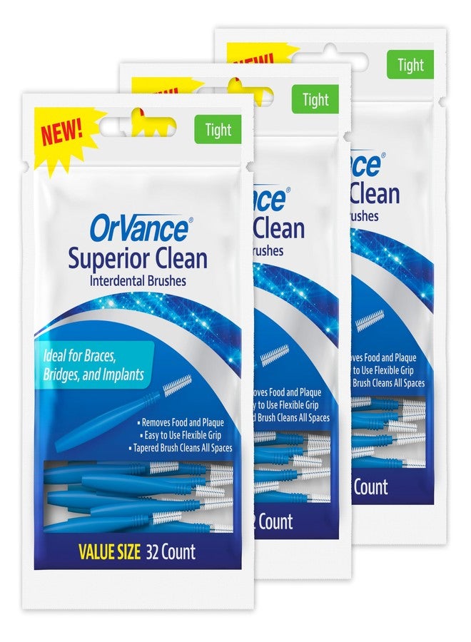 ORVANCE Interdental Brushes - 32 Count (Pack of 3 - Image 1