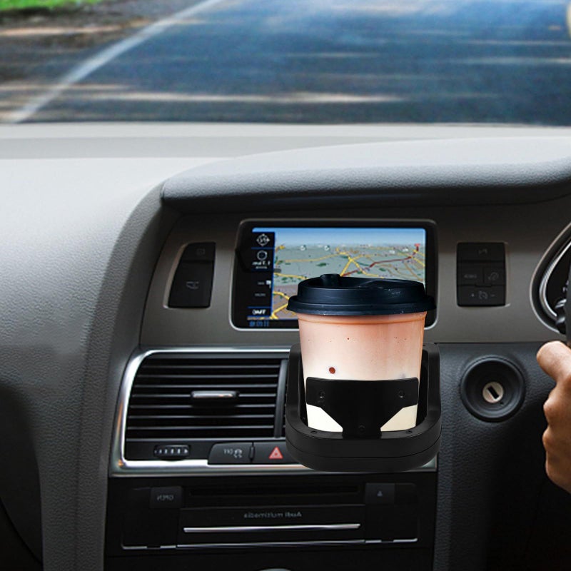 Car Air Vent Cup Holder Auto Drink Can Holder for Vehicle Black Travel Daily - Image 5