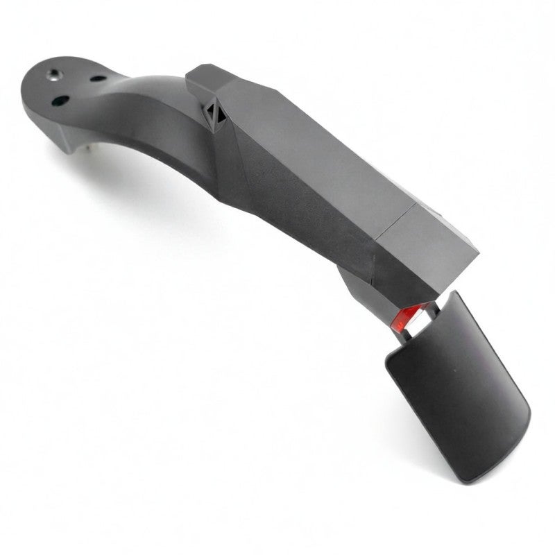 Scooter Rear Mudguard: Black High-quality PC Thickened Frame - Waterproof High-brightness Brake Light, Anti-splash Wear-resistant Replacement Part for M365/1S/PRO/PRO2 Electric Scooters Night Riding - Image 1