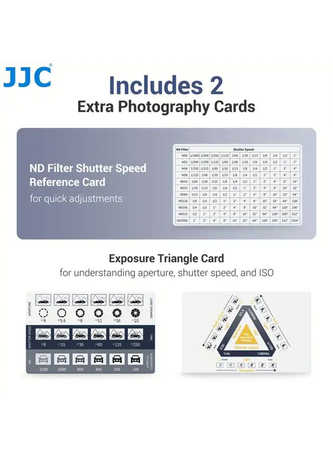 11 Pcs Composition Viewfinder Tool With Card Holder Golden Ratio Spiral Guide - Image 5