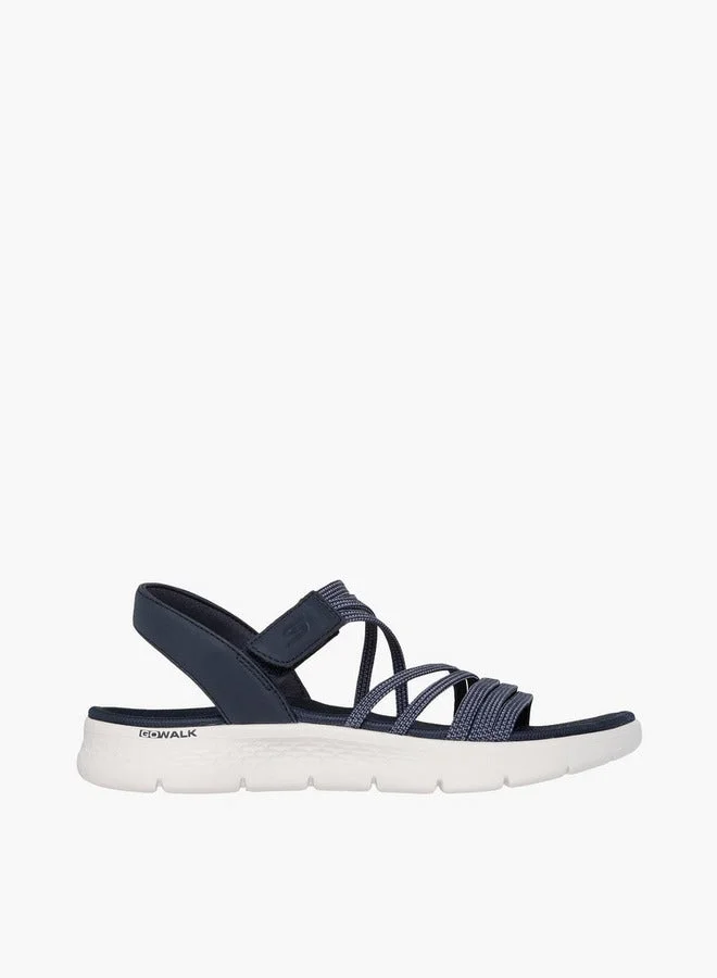 سكيتشرز Women Go Walk Flex Hook & Loop Sandals