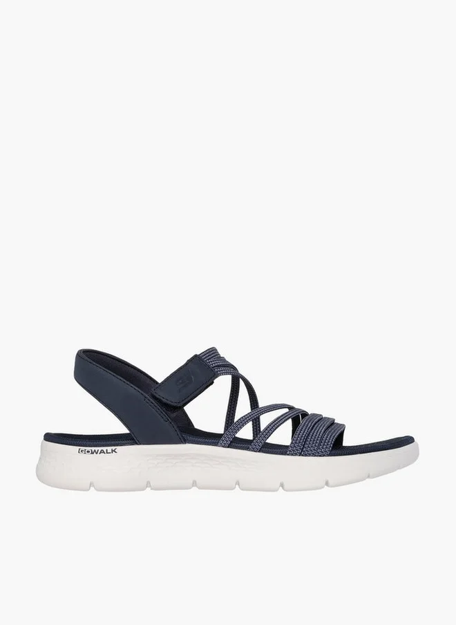 سكيتشرز Women Go Walk Flex Hook & Loop Sandals