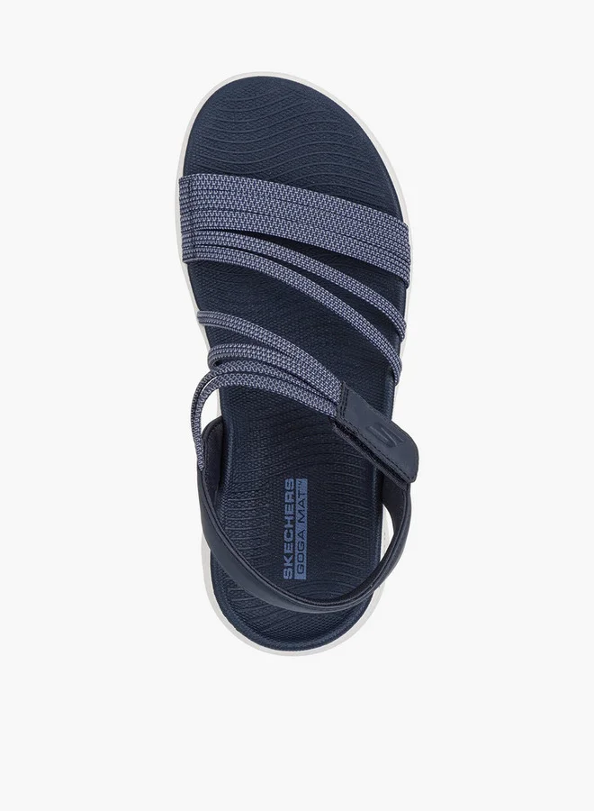 سكيتشرز Women Go Walk Flex Hook & Loop Sandals