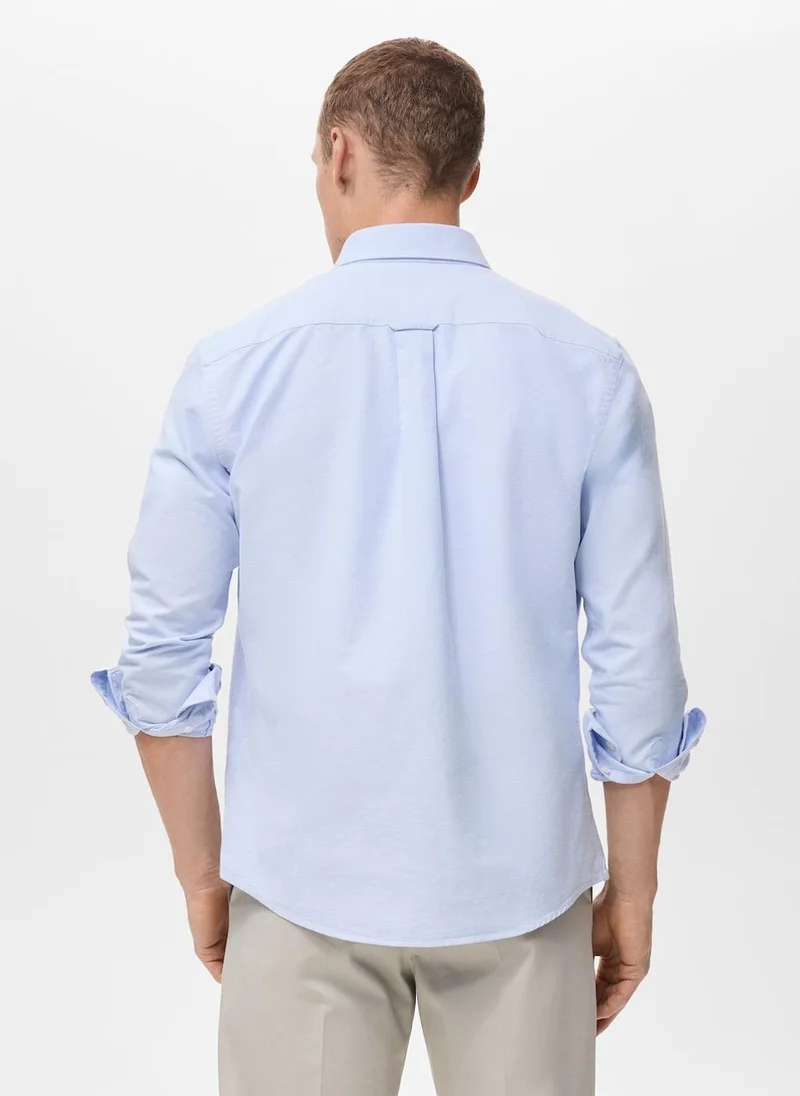 Mango Man 100% cotton Oxford shirt