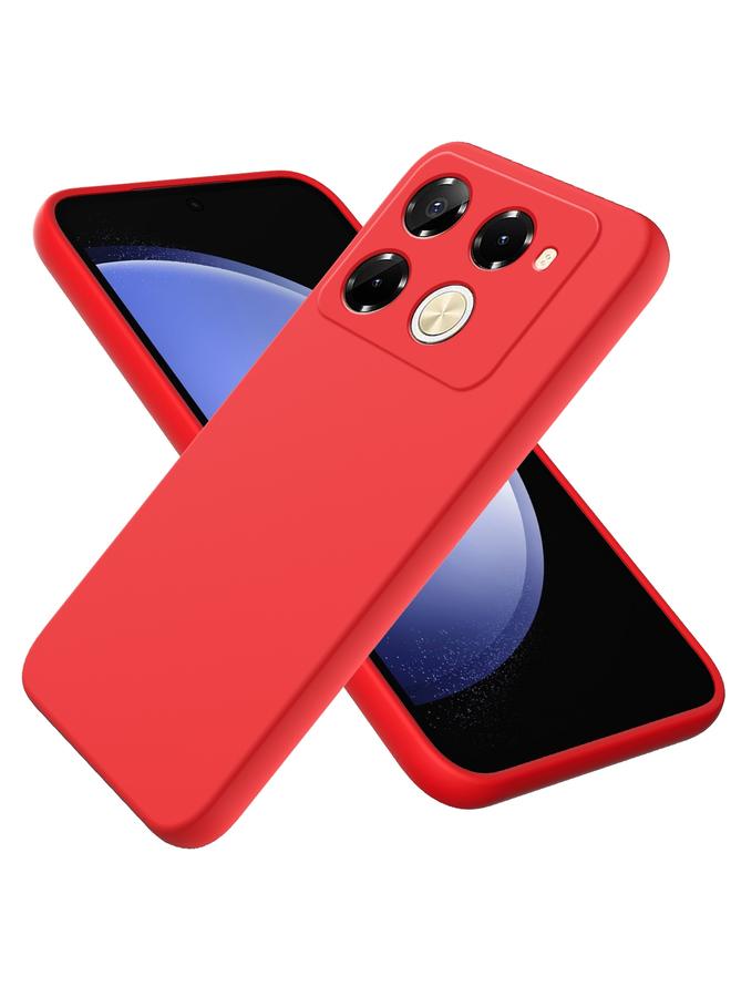 S-TOP Case For Infinix Note 40 Pro 5G / 40 Pro+ 5G Solid Color Liquid Silicone Dropproof Full Coverage Phone Case - Image 1