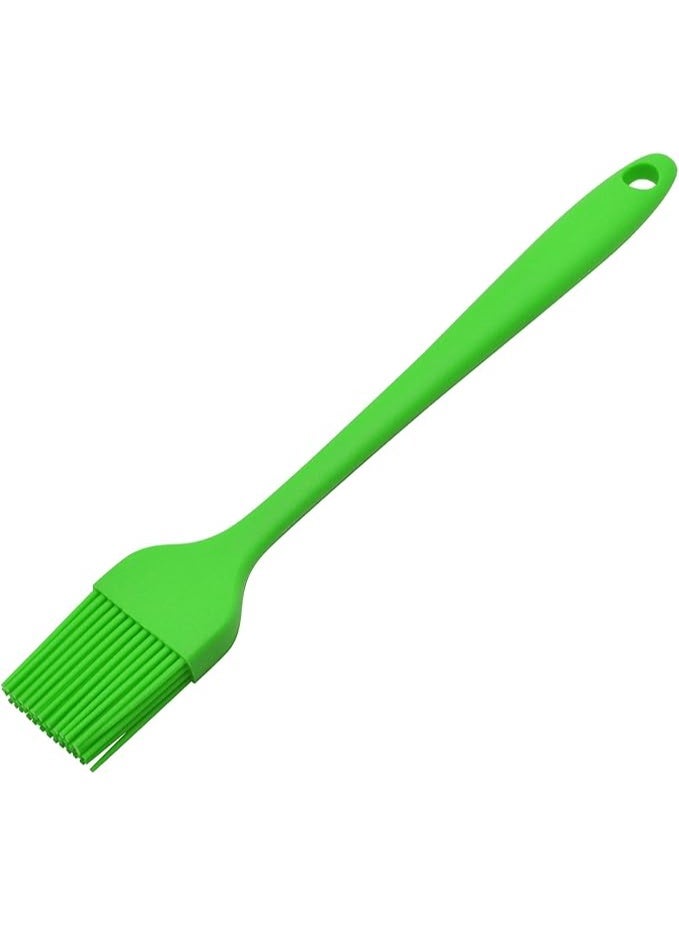 Silicone Oil Brush for Cooking and Baking, Food Grade BBQ Basting Brush for Oil, Butter, Sauce and Marinade, Heat Resistant Kitchen Pastry Brush, Multicolor - Image 3