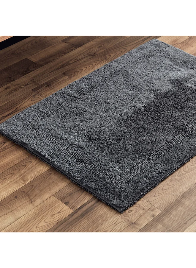 Home Box Grand Reversible Cotton Bath Mat 90 x 60 cm