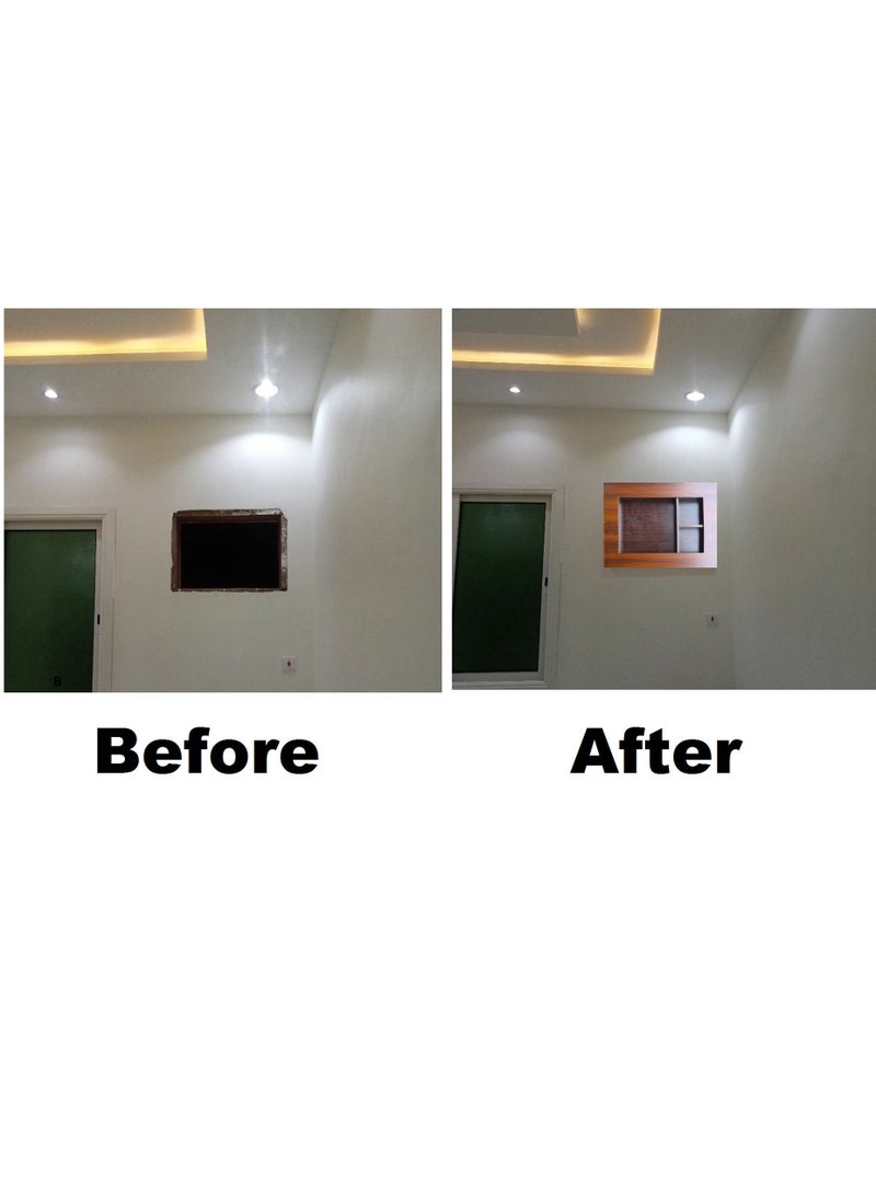 Window Air Conditioner Shelf Brown - Image 2