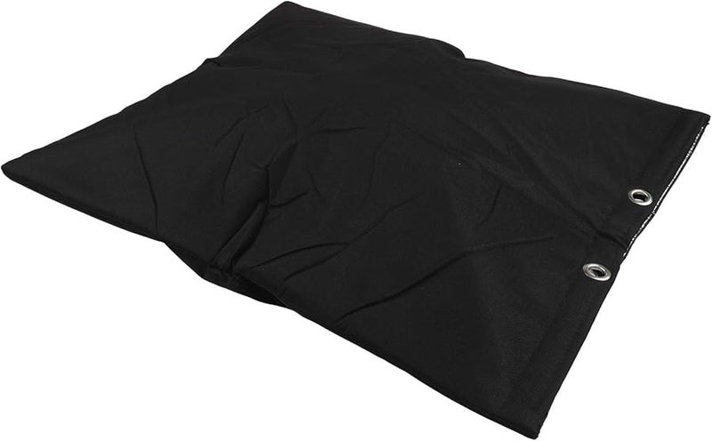 Winter Pipe Freeze Protection Cover Insulated Pouch Black 43x53cm Wind Resistant Oxford Fabric - Image 4