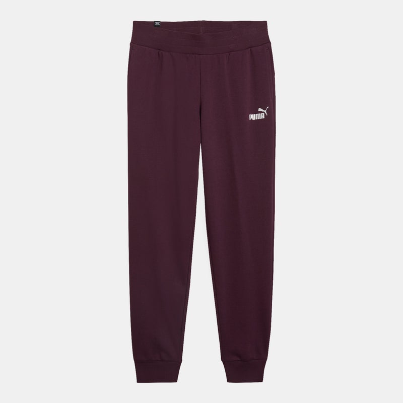 PUMA Women's Essentials+ Metallic Logo Sweatpants - Image 1