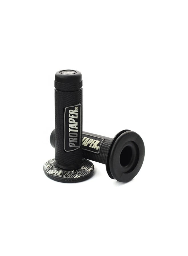 ProTaper Synergy Dual Density MX Handlebar Grips 7/8 Inch Black – Non-Slip Motorcycle Handle Grips for Motocross, Dirt Bike, Pit Bike & Off-Road Bikes - Image 1