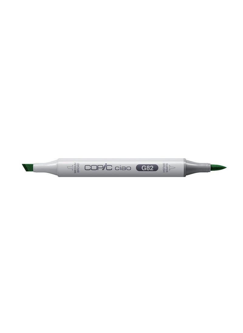 COPIC Copic Markers G82 Ciao with Replaceable Nib, Spring Dim Green  - Image 2