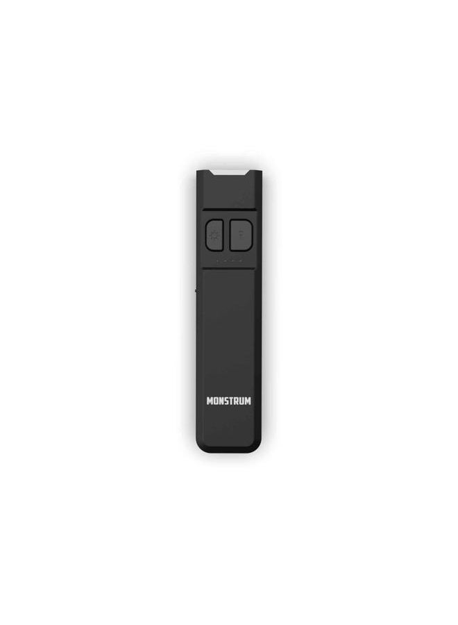 Monstrum Tracer 1000 Lumens Ultra-Slim EDC Flashlight | Gunmetal Gray | Green - Image 2