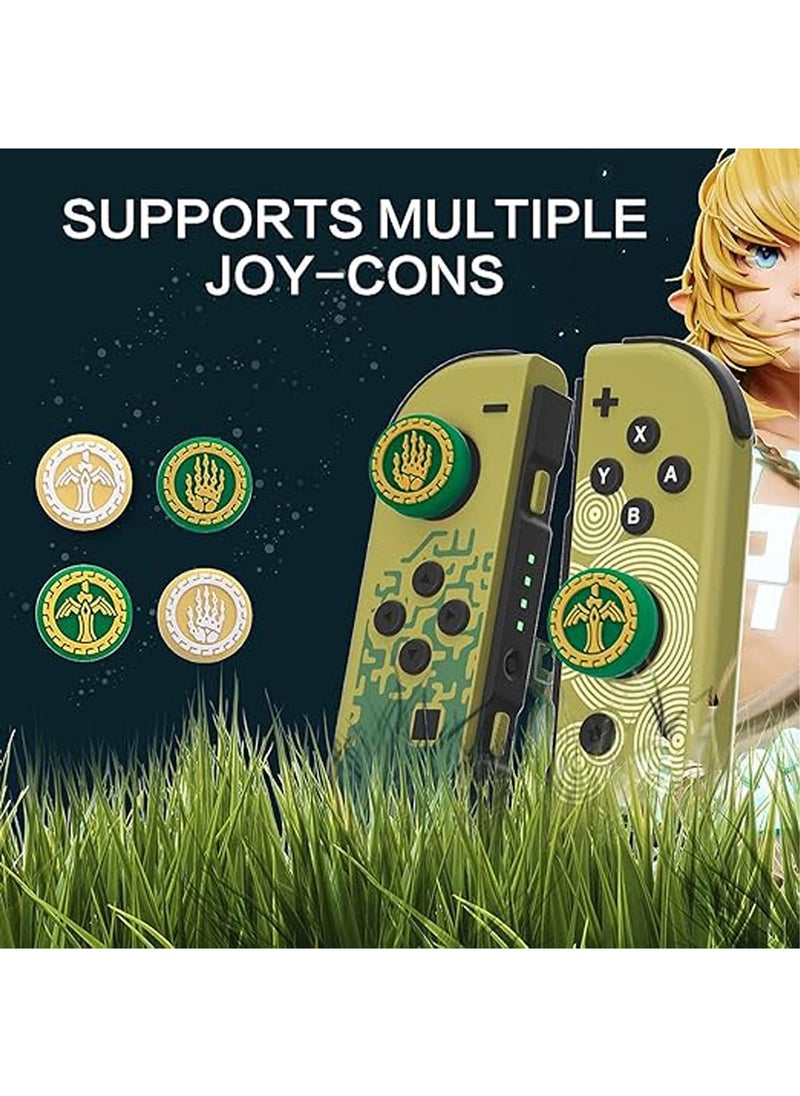 X-level Switch Thumb Grip Caps for The Legend of Zelda: Tears of The Kingdom, Soft Silicone Joystick Cover Compatible with Nintendo Switch/Switch OLED/Switch Lite - 4PCS  - Image 3