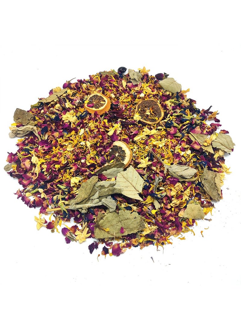 Generic Ikon Aromartics Natural Potpourri Natural Fragrance Potpourri for Home Decor Natural Mood Enhancer Dried Flowers for Decoration Fine Living Aromatherapy Pack of 1150g  - Image 3