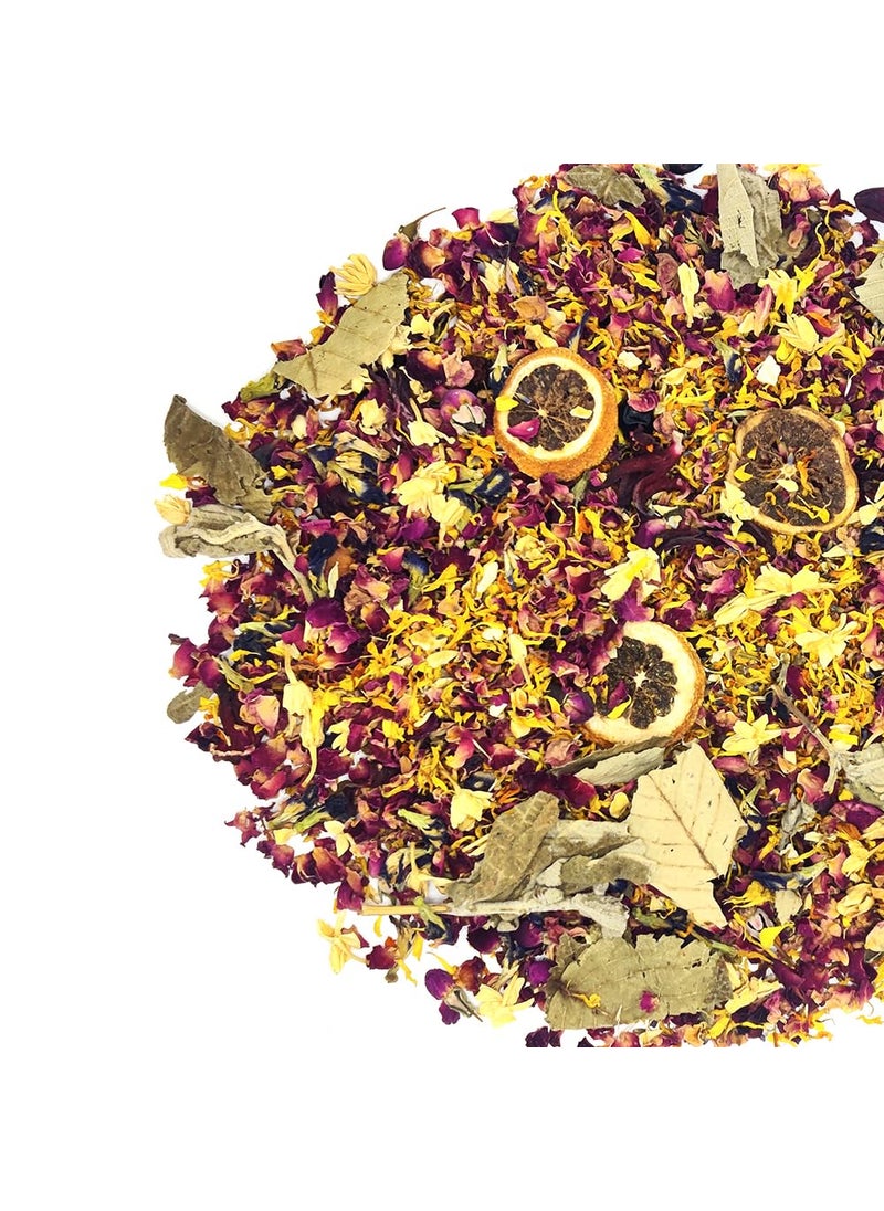 Generic Ikon Aromartics Natural Potpourri Natural Fragrance Potpourri for Home Decor Natural Mood Enhancer Dried Flowers for Decoration Fine Living Aromatherapy Pack of 1150g  - Image 2