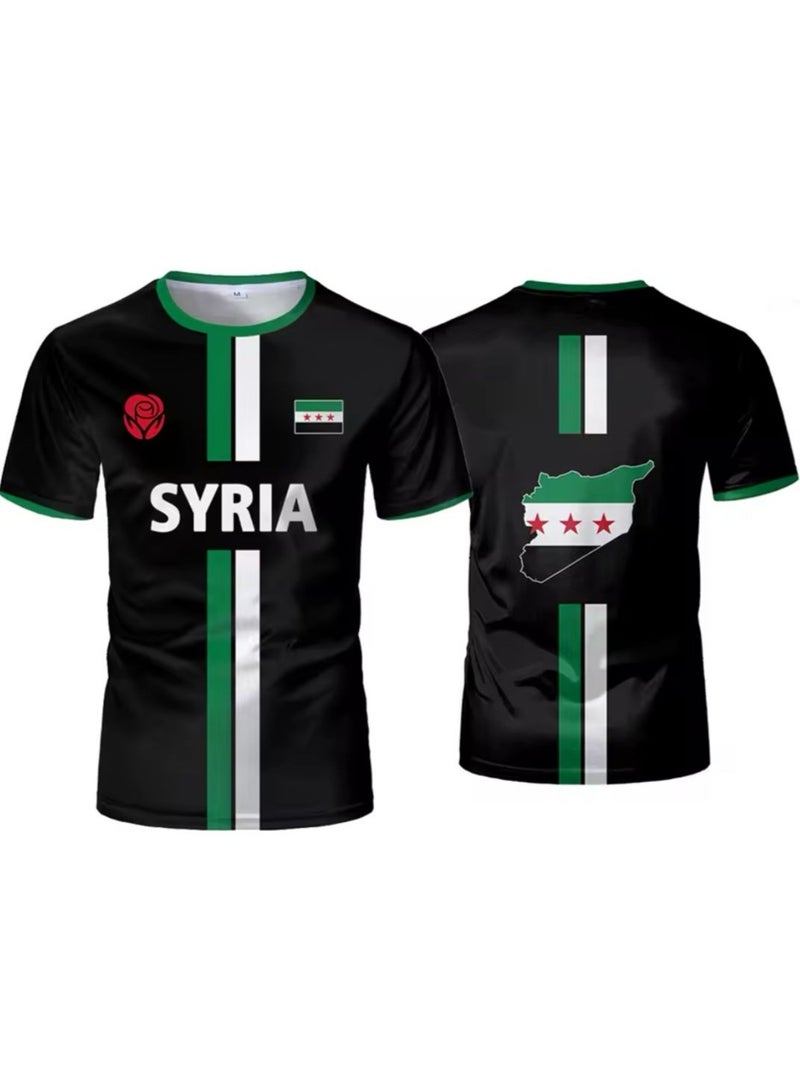 Generic New Syria National Team T-Shirt XL