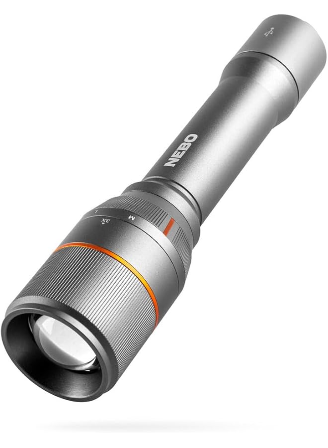 NEBO DAVINCI 3500 Rechargeable 3 500 Lumen Handheld Flashlight with Power Bank - Image 1