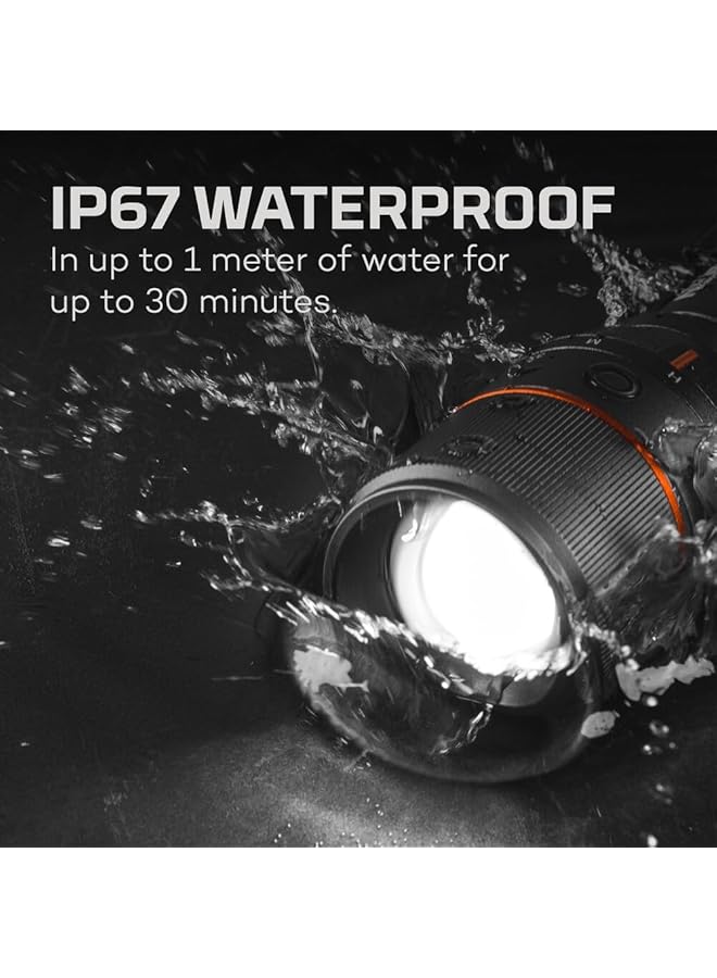 NEBO DAVINCI 3500 Rechargeable 3 500 Lumen Handheld Flashlight with Power Bank - Image 4