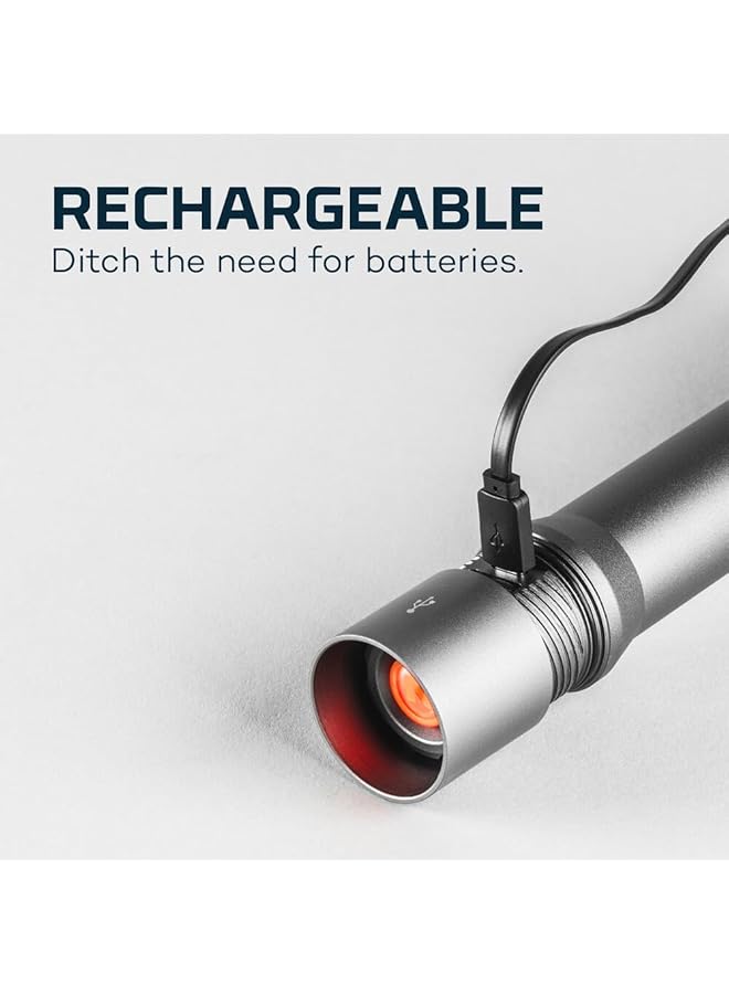 NEBO DAVINCI 3500 Rechargeable 3 500 Lumen Handheld Flashlight with Power Bank - Image 3