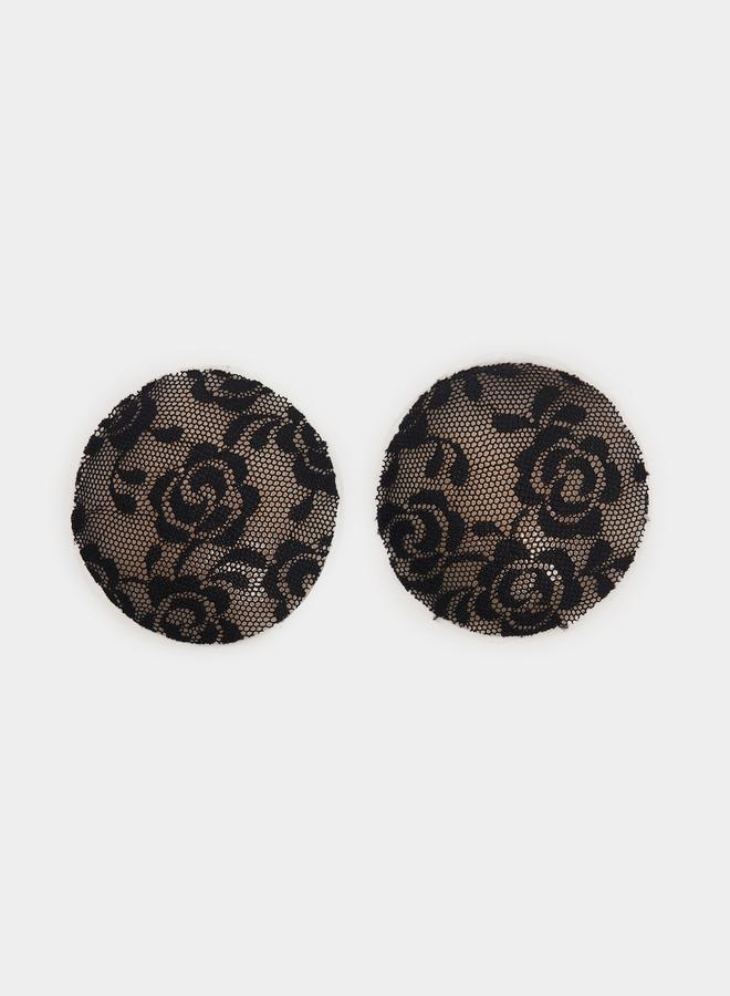 Styli Lace Circular Shape Nipple Covers  - Image 1