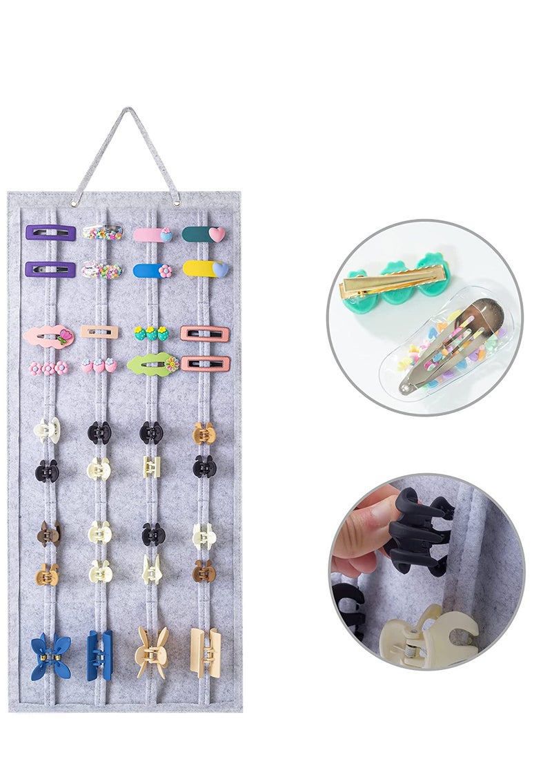 Excefore Bow Holder Stylish Girls Hair Claw Hanger Large Clip Organizer Storage Hanging Wall Door Closet Display Declutter Room Enhance Style for Fashion Teens Women  - Image 5
