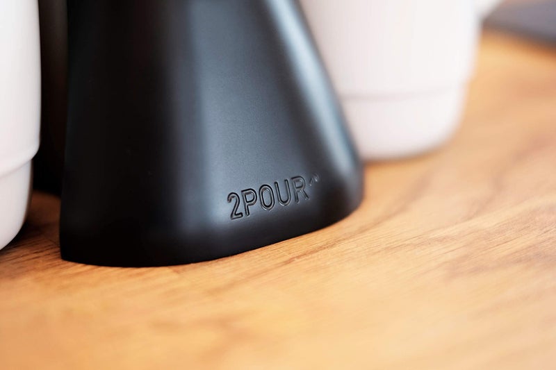 2POUR حامل قهوة مزدوج 2POURÂ® متوافق مع AeropressÂ® - ملحق لتحضير كوبين سعة 8 أونصات، يعمل مع آلات القهوة الصغيرة (غير مناسب للإصدار XL) - Image 3