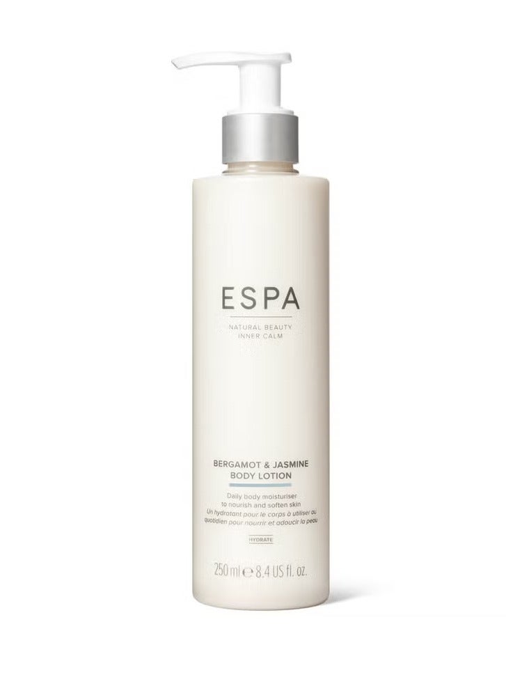 ESPA Bergamot and Jasmine Body Lotion 250ml - Image 1