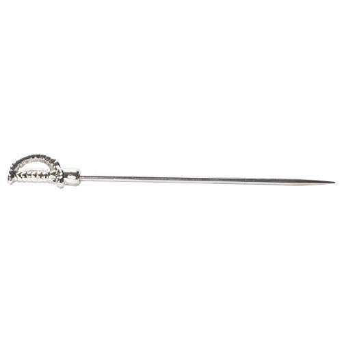 Cork Pops Stainless Steel 6-Inch Cocktail Pick Set – Set of 6 Reusable Drink Picks for Garnishes, Appetizers & Entertaining, Arrow (Sword) - Image 4
