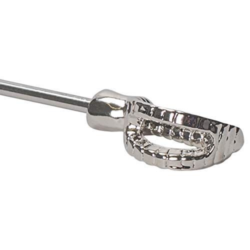 Cork Pops Stainless Steel 6-Inch Cocktail Pick Set – Set of 6 Reusable Drink Picks for Garnishes, Appetizers & Entertaining, Arrow (Sword) - Image 5