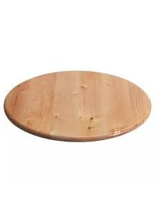 Graidient span Graidient span SNUDDA Lazy Susan Solid Wood Birch  - Image 1